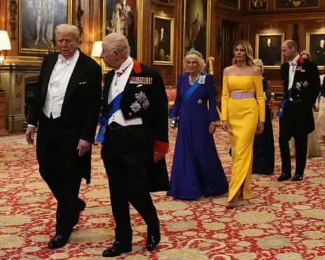 The Royal Family Deploy Grand Welcome Amid Demonstrations; Kimmel Pulled From Air Due To Kirk Comments